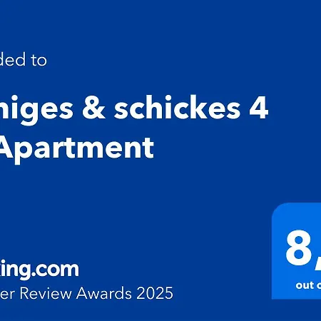Apartment Ruhiges & Schickes 4 Zi-apartment *